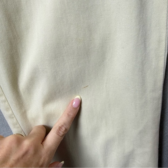 Pilcro and the Letterpress Anthropologie Women Light Yellow Stretch Pant 27 - Picture 7 of 16